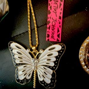Butterfly necklace from betsey Johnson